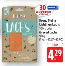 Edeka Krone Meine Lieblinge Lachs Angebot