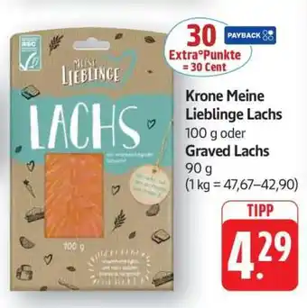 Edeka Krone Meine Lieblinge Lachs Angebot