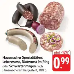 Edeka Hausmacher Spezialitäten Angebot