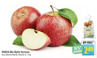 Edeka EDEKA Bio Äpfel Santana Angebot