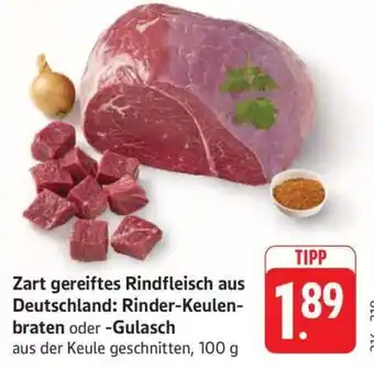Edeka Zart gereiftes Rindfleisch aus Deutschland Angebot