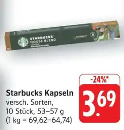 Edeka Starbucks Kapseln Angebot