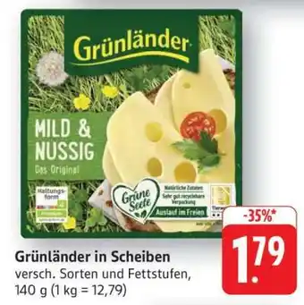 Edeka Grünländer in Scheiben Angebot