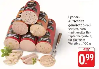 Edeka Lyoner-Aufschnitt gemischt Angebot