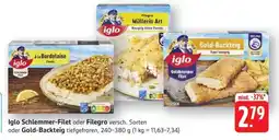Edeka Iglo Schlemmer-Filet oder Filegro Angebot