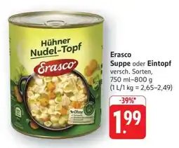 Edeka Erasco Suppe oder Eintopf Angebot