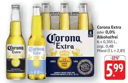Edeka Corona Extra oder 0,0% Alkoholfrei Angebot