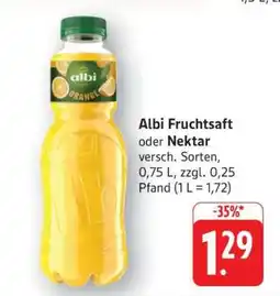 Edeka albi Fruchtsaft oder -nektar Angebot