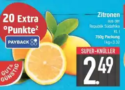 Edeka Zitronen Angebot