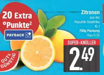 Edeka Zitronen Angebot