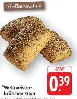 Edeka Weltmeisterbrötchen Stück Angebot