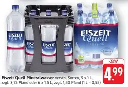 Edeka EISZEIT QUELL Mineralwasser Angebot