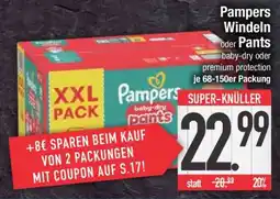 Edeka Pampers Windeln oder Pants Angebot