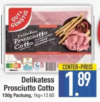 Edeka Delikatess Prosciutto Cotto Angebot
