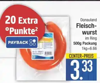 Edeka Donauland Fleischwurst im Ring Angebot
