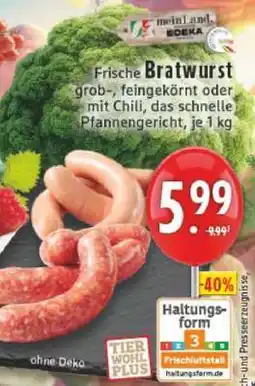 Edeka Frische Bratwurst Angebot