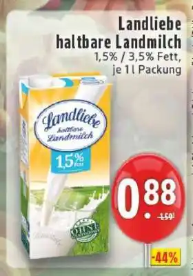 Edeka LANDLIEBE Haltbare Landmilch Angebot