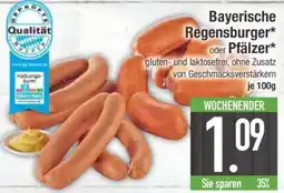 Edeka Bayerische Regensburger oder Pfälzer Angebot