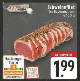 Edeka Schweinefilet im Baconmantel Angebot