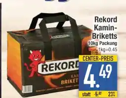 Edeka Rekord Kamin-Briketts Angebot