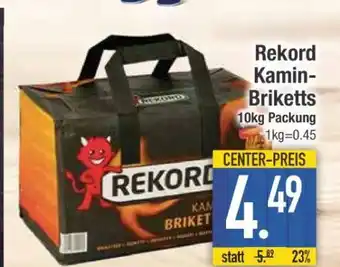 Edeka Rekord Kamin-Briketts Angebot
