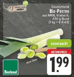 Edeka Bio-Porree Angebot