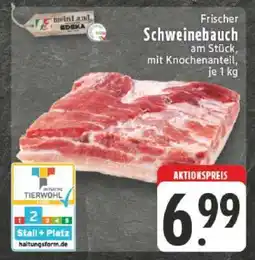 Edeka Frischer Schweinebauch Angebot