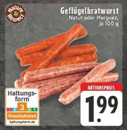 Edeka Geflügelbratwurst Angebot