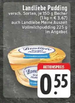 Edeka LANDLIEBE Pudding Angebot