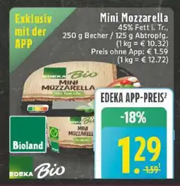 Edeka Mini Mozzarella Angebot
