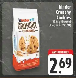 Edeka kinder Crunchy Cookies Angebot