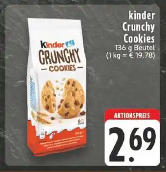 Edeka kinder Crunchy Cookies Angebot