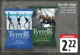 Edeka TYRRELLS Chips Angebot