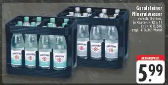 Edeka Gerolsteiner Mineralwasser Angebot