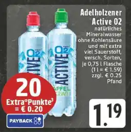 Edeka Adelholzener Active O2 Angebot