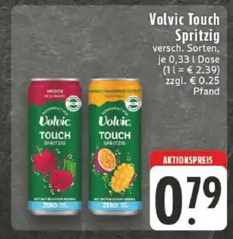 Edeka VOLVIC Touch spritzig Angebot