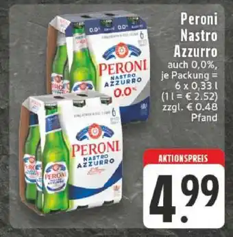 Edeka PERONI Nastro Azzurro Angebot