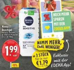Edeka Nivea Duschgel Angebot