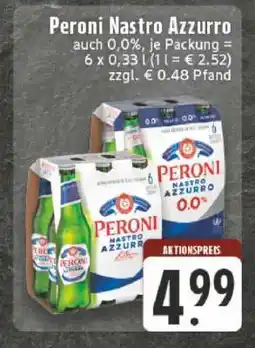 Edeka Peroni Nastro Azzurro 0.0% Angebot