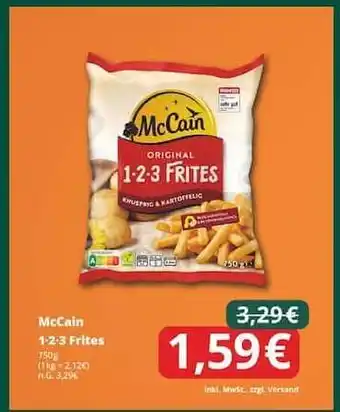 Famila Nord Ost MCCAIN 1­2­3­Frites Angebot