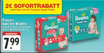 Edeka Pampers baby-dry Windeln Angebot