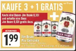 Edeka Jim Beam Mix-Getränke Angebot