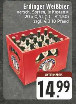 Edeka Erdinger Weißbier Angebot