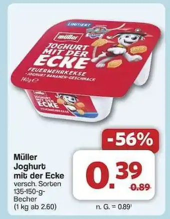Famila Nord Ost MÜLLER Joghurt mit der Ecke Angebot