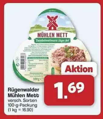 Famila Nord Ost Rügenwalder Mühlen Mett Angebot