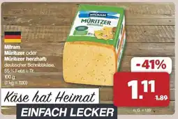 Famila Nord Ost Milram Müritzer oder Müritzer herzhaft Angebot