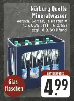 Edeka Nürburg Quelle Mineralwasser Angebot