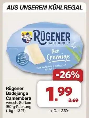 Famila Nord Ost Rügener Badejunge Camembert Angebot