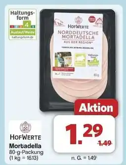 Famila Nord Ost HofWerte Mortadella Angebot