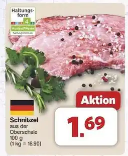 Famila Nord Ost Schnitzel aus der Oberschale Angebot